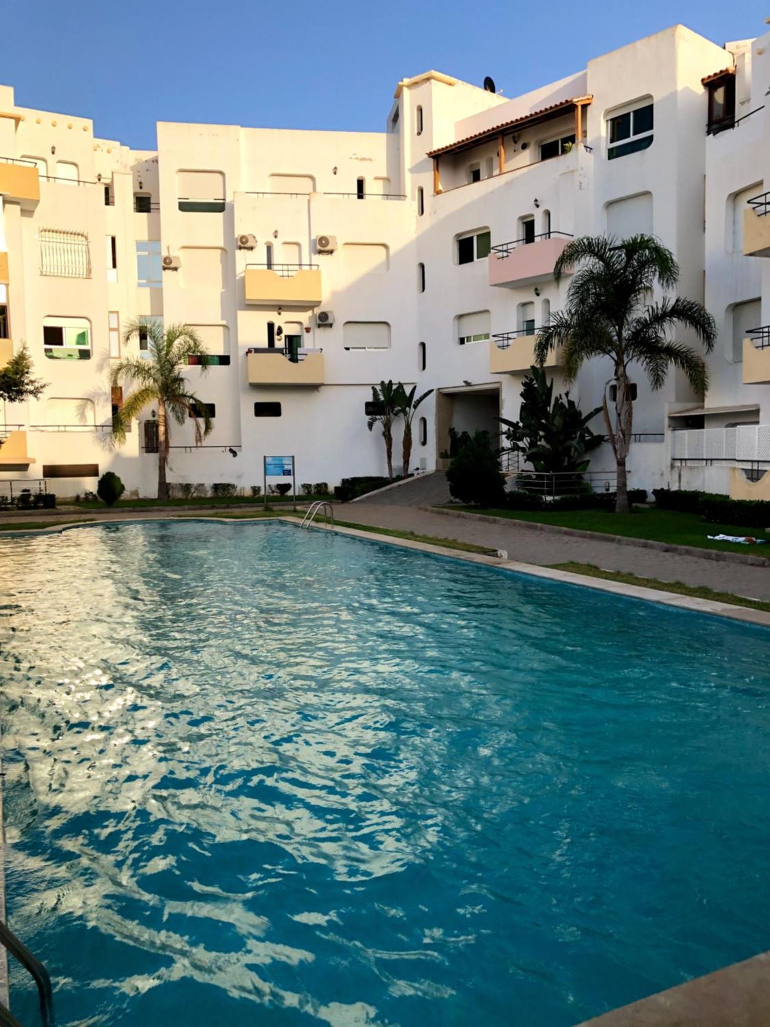 Fantastique Appartement Avec Piscine Sur La Plage M2 탕헤르 외부 사진
